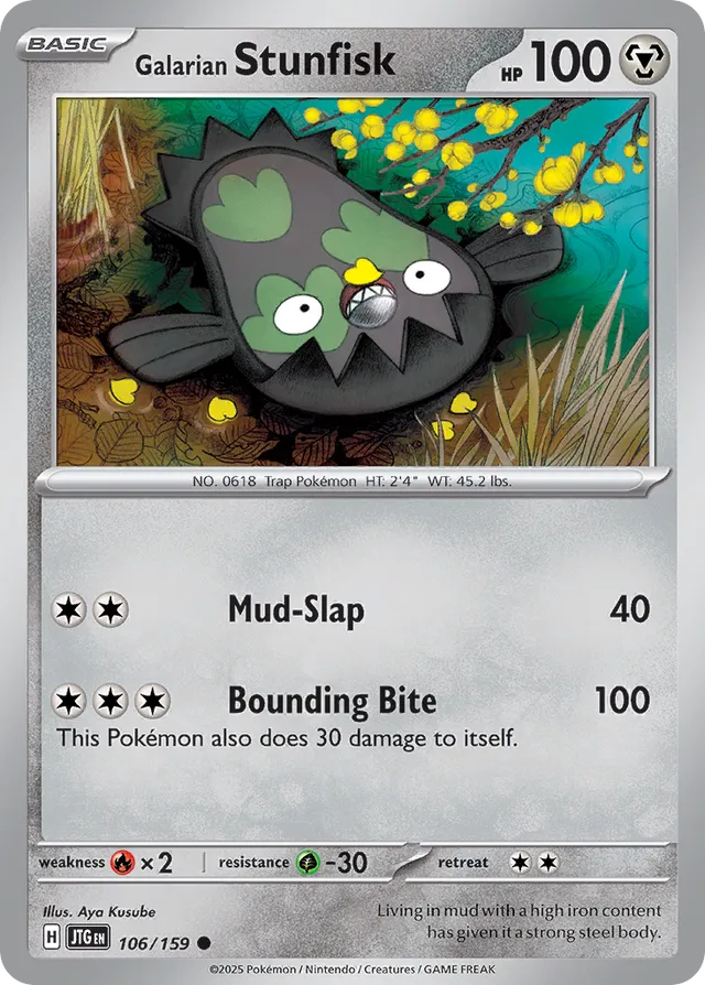 Galarian Stunfisk #106
