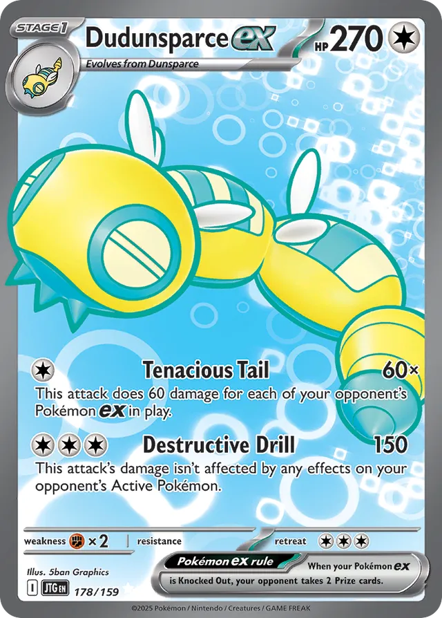Dudunsparce ex #178