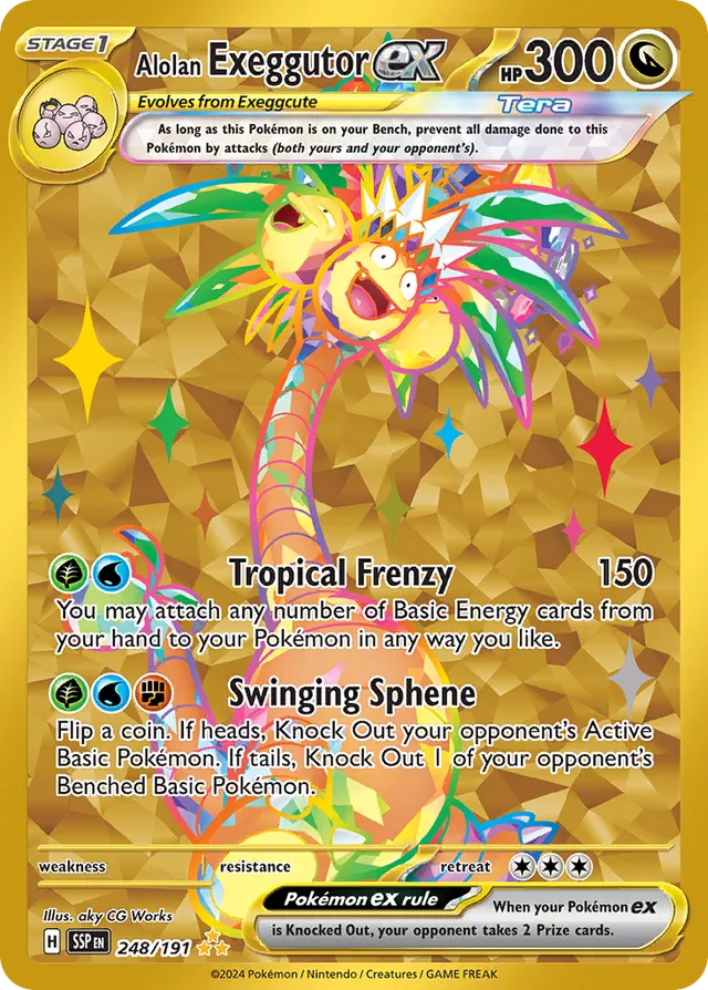 Alolan Exeggutor ex #248