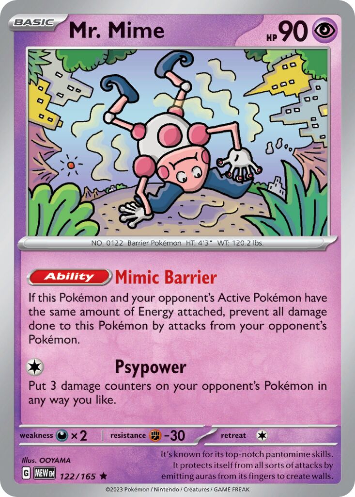 Mr. Mime #122