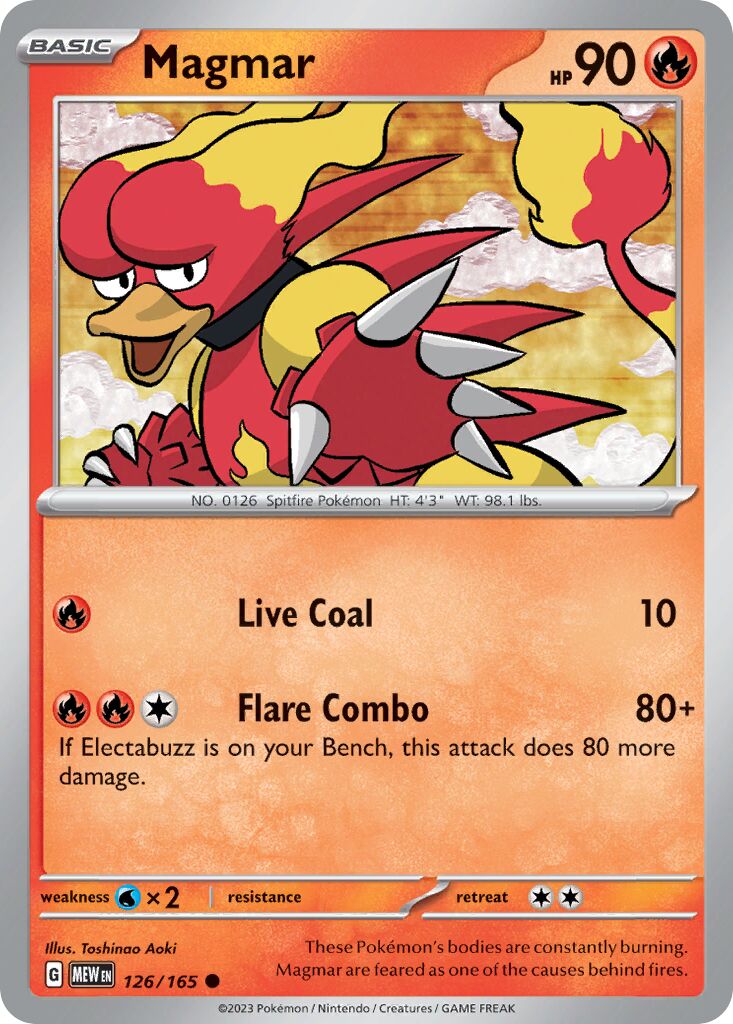 Magmar #126