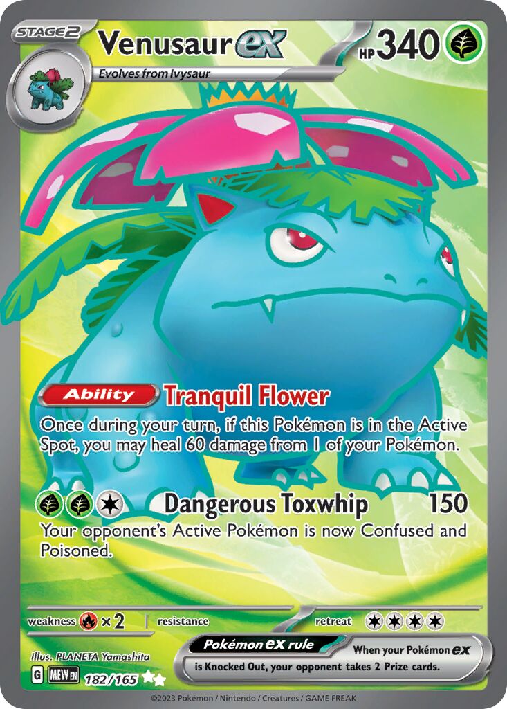 Venusaur ex #182