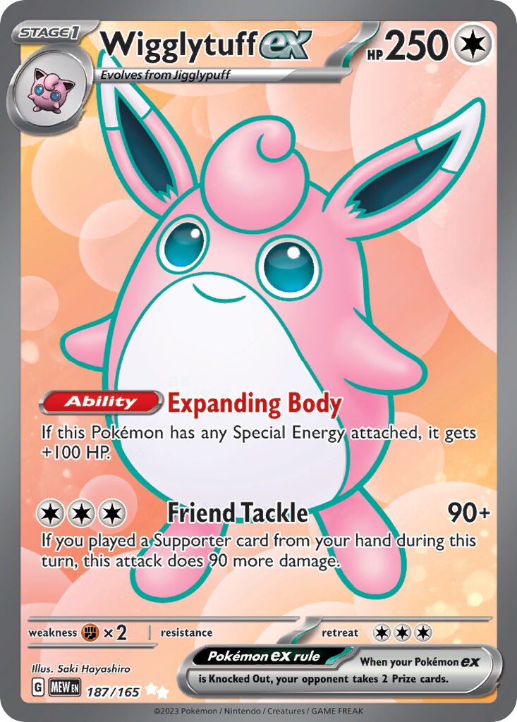 Wigglytuff ex #187