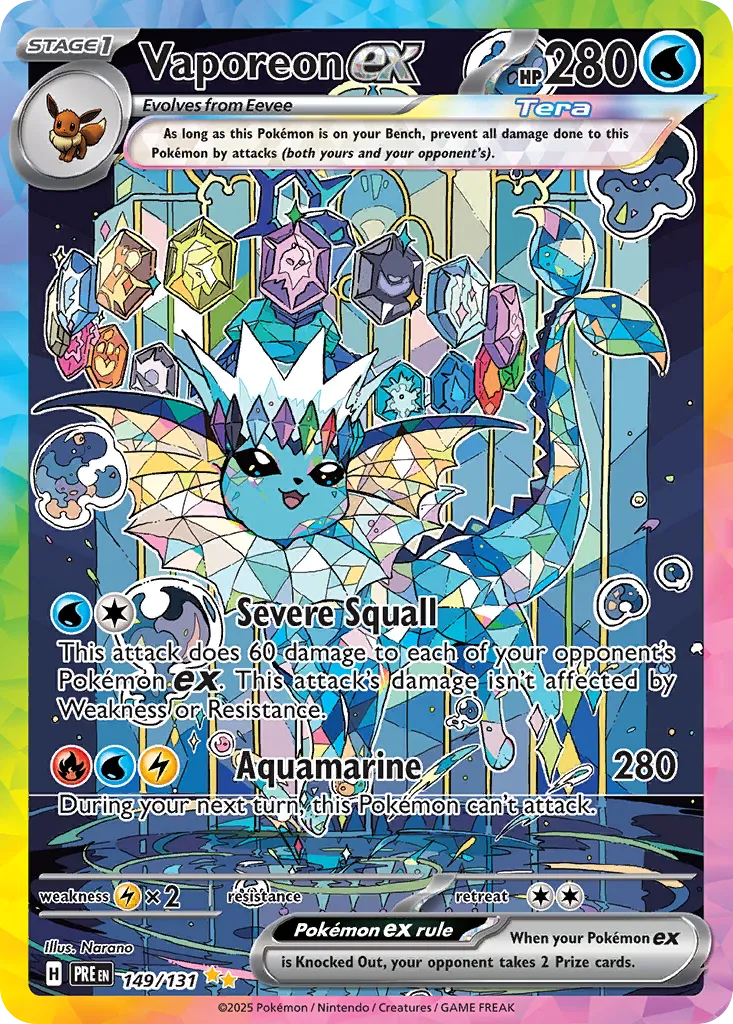 Vaporeon ex #149