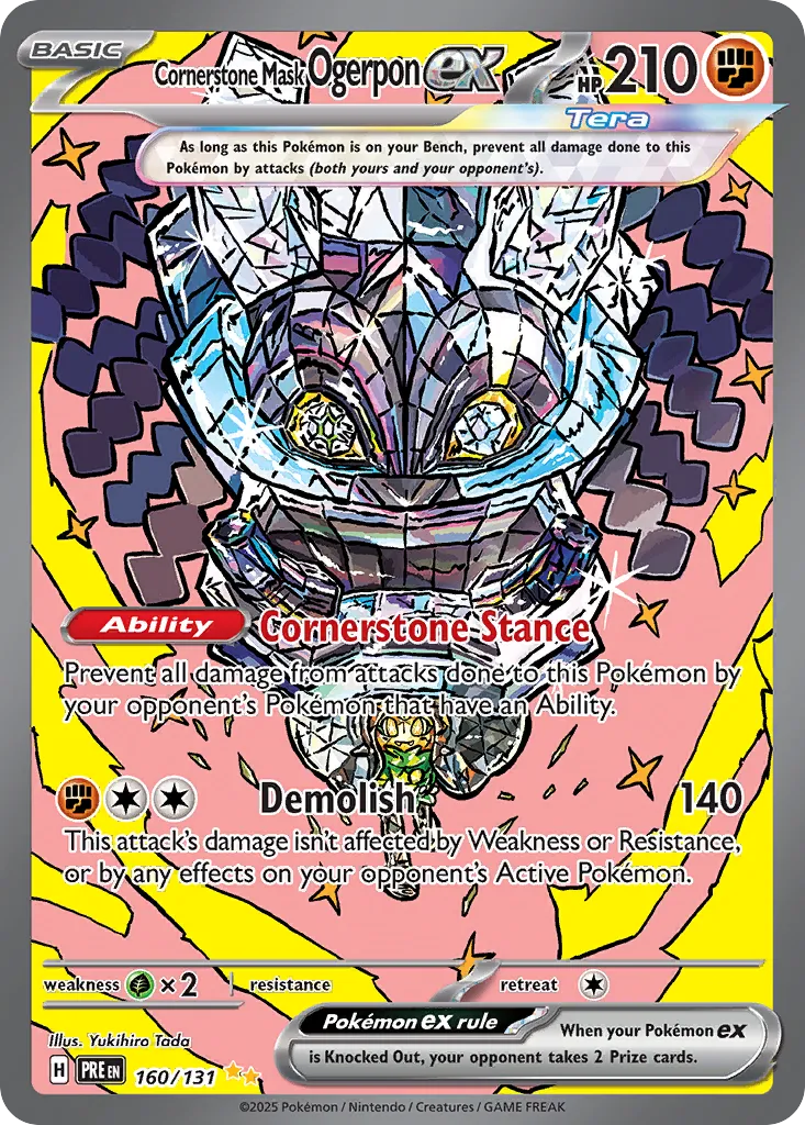 Cornerstone Mask Ogerpon ex #160
