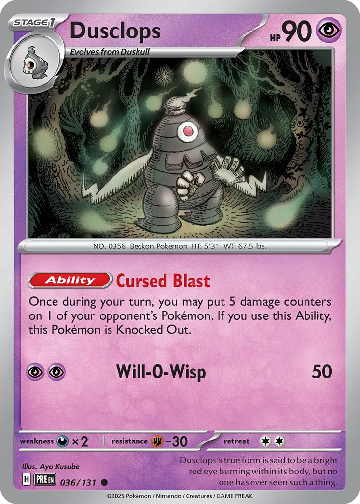 Dusclops #36