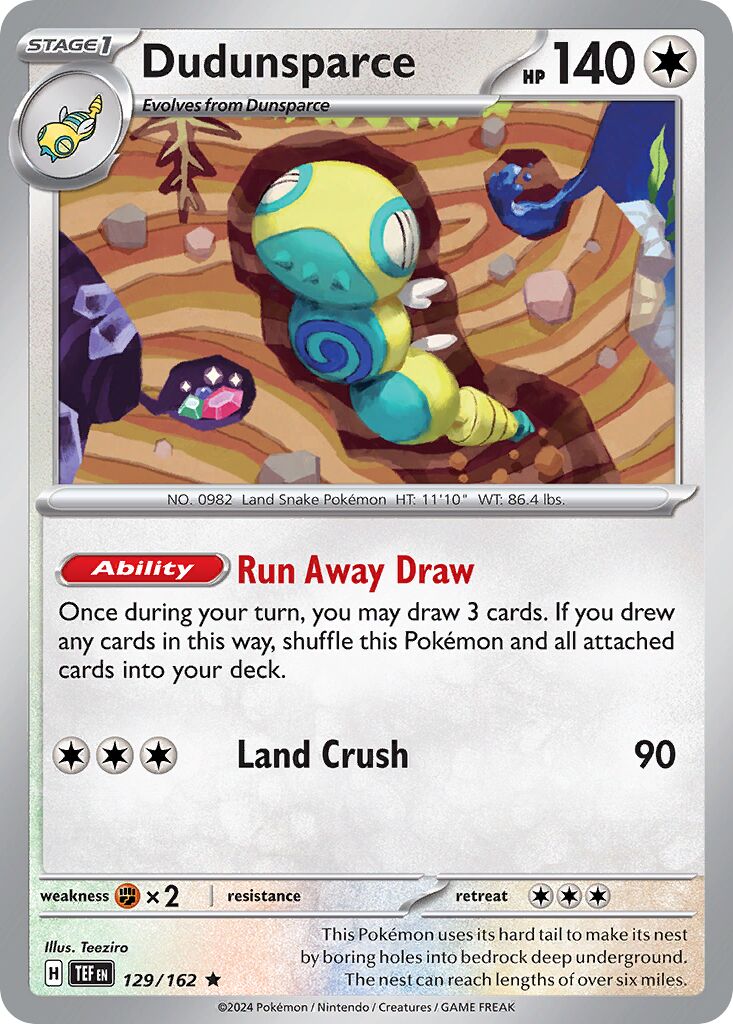 Dudunsparce #129