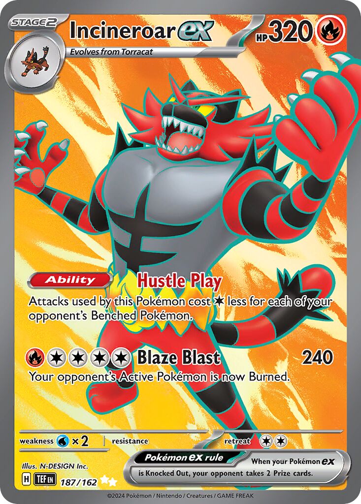 Incineroar ex #187