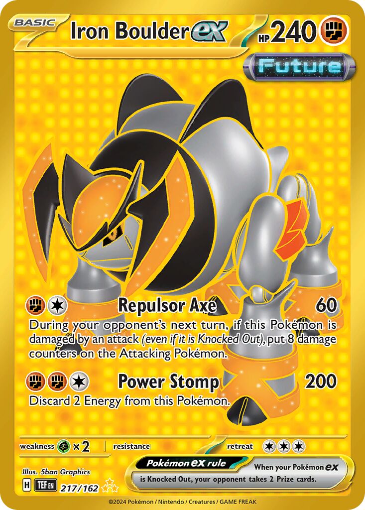 Iron Boulder ex #217