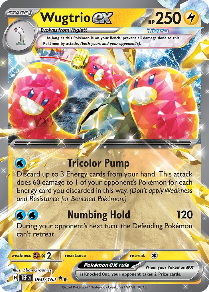 Wugtrio ex #60