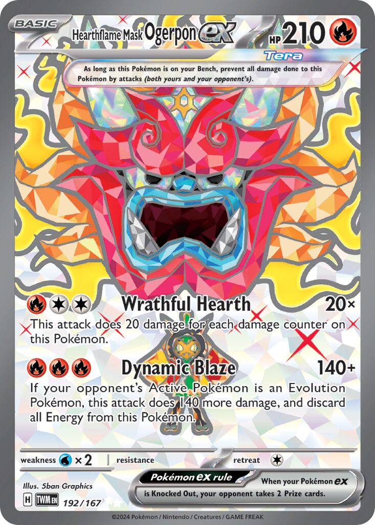 Hearthflame Mask Ogerpon ex #192