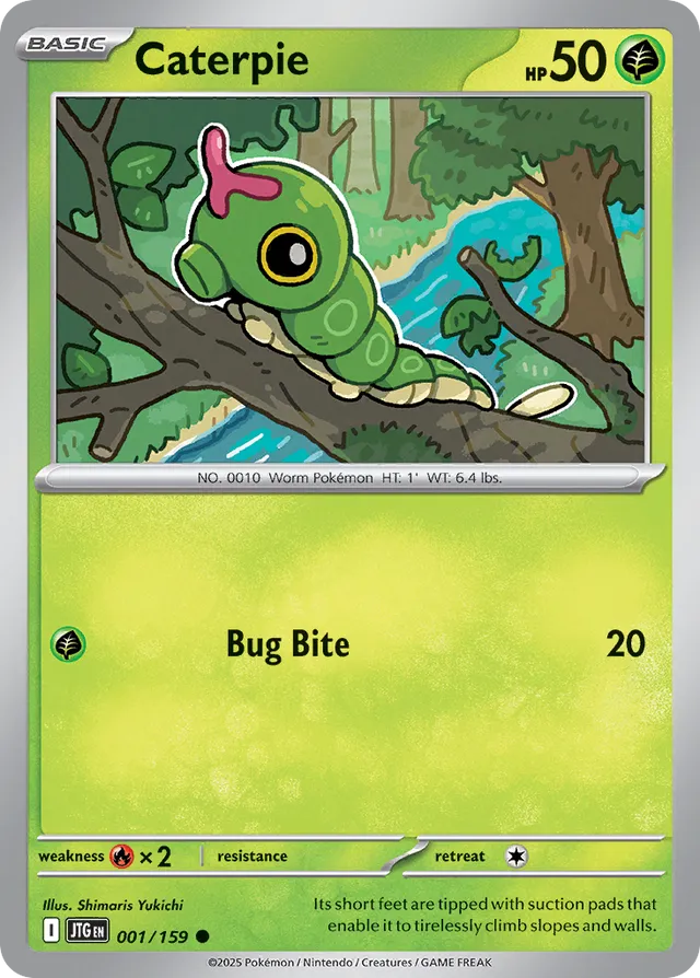 Caterpie [Reverse Holo] #1
