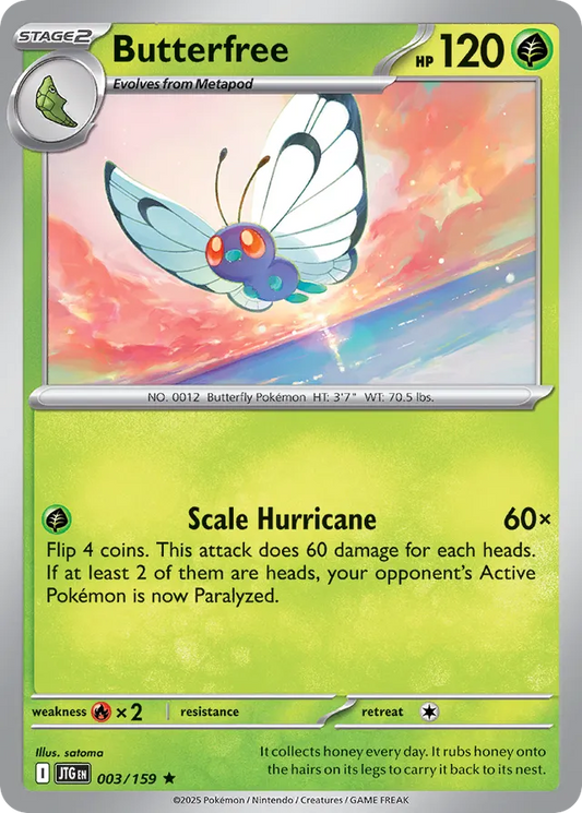 Butterfree [Reverse Holo] #3