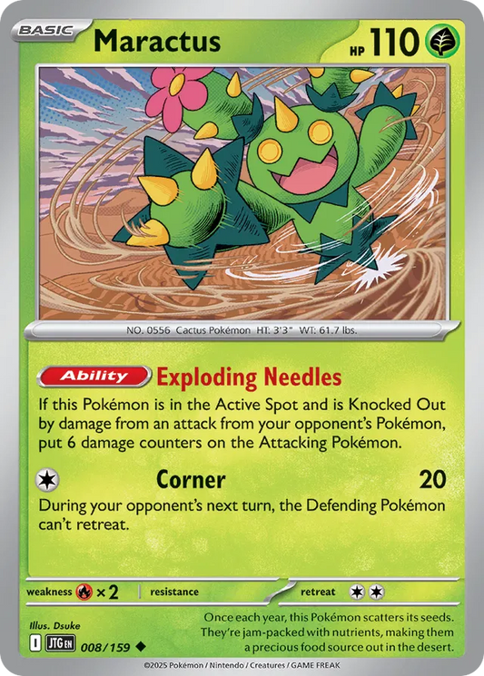 Maractus [Reverse Holo] #8