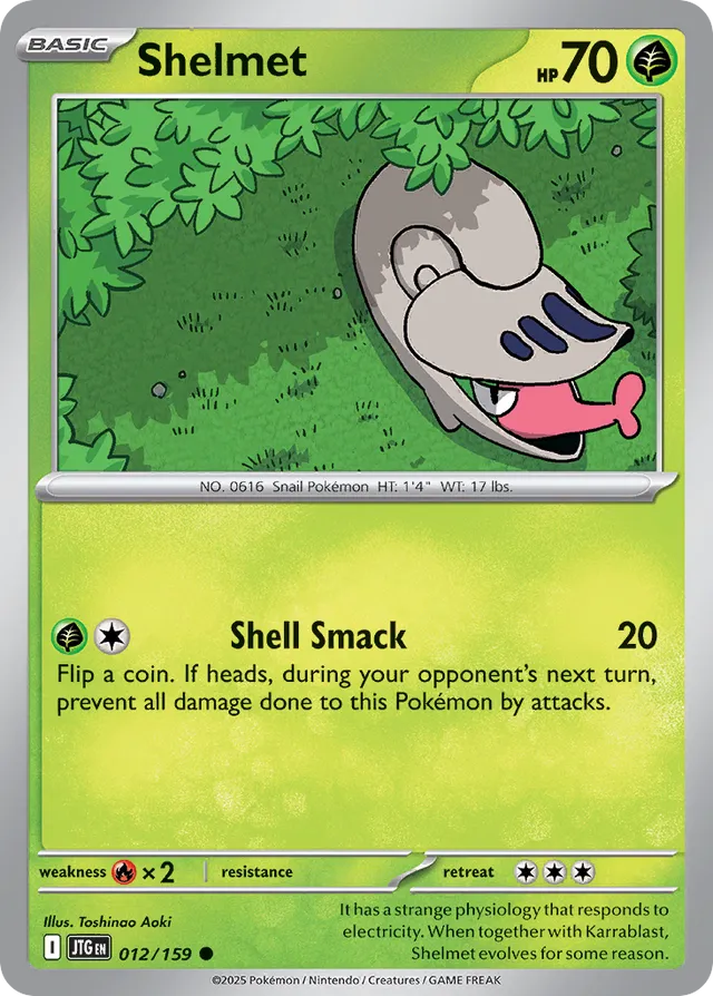 Shelmet [Reverse Holo] #12