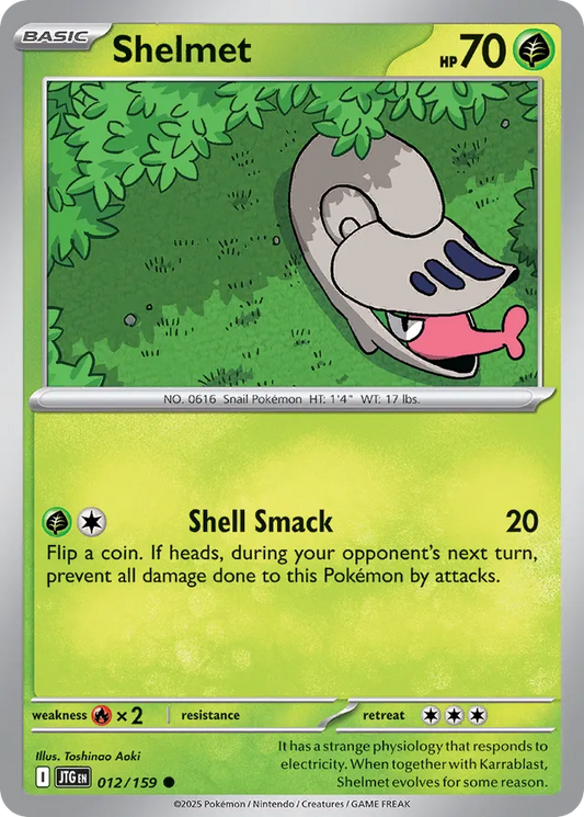 Shelmet [Reverse Holo] #12