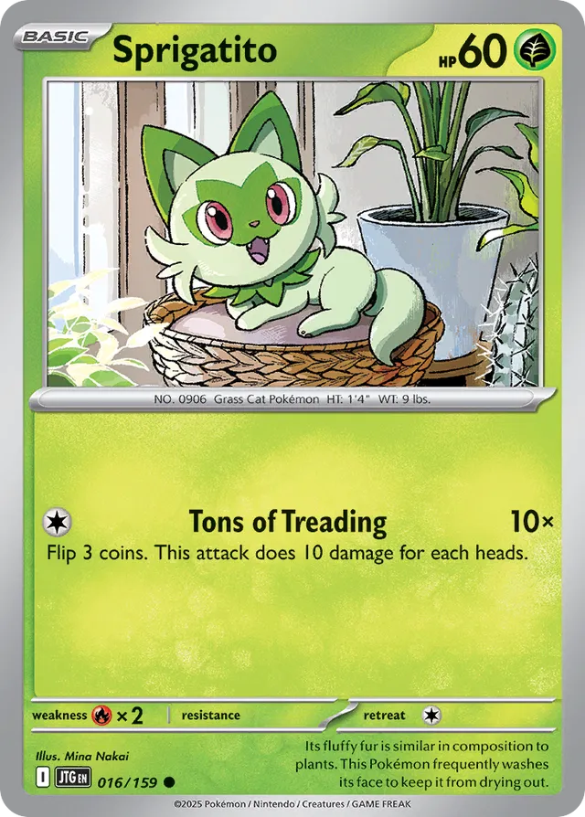Sprigatito [Reverse Holo] #16