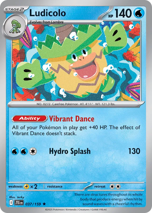 Ludicolo [Reverse Holo] #37