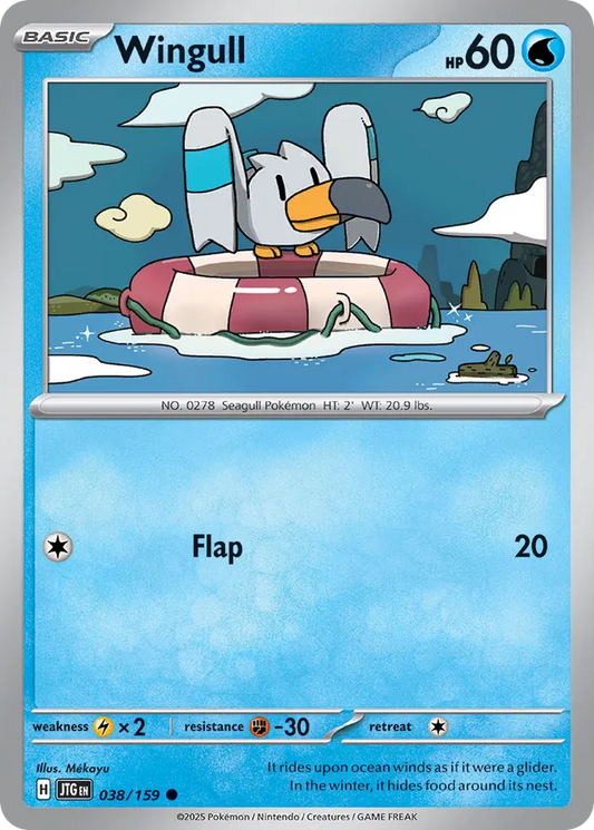 Wingull [Reverse Holo] #38