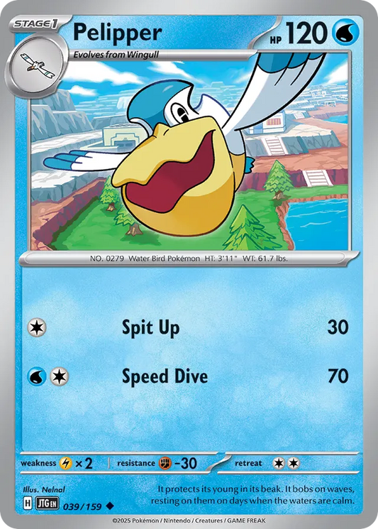 Pelipper [Reverse Holo] #39