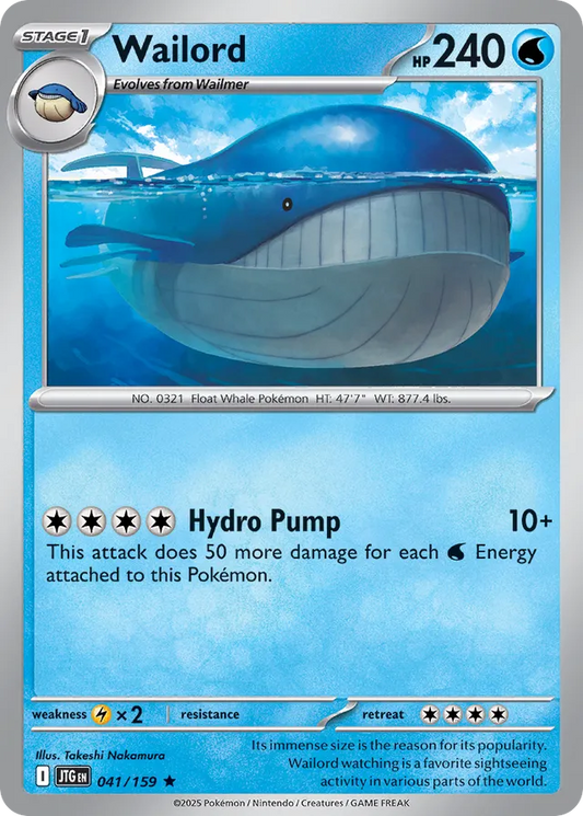 Wailord [Reverse Holo] #41