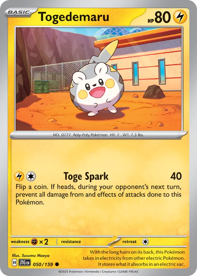 Togedemaru [Reverse Holo] #50