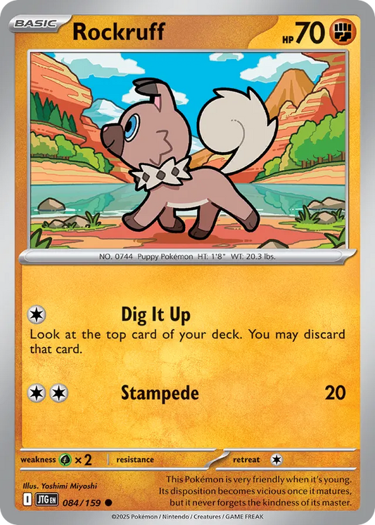 Rockruff #84