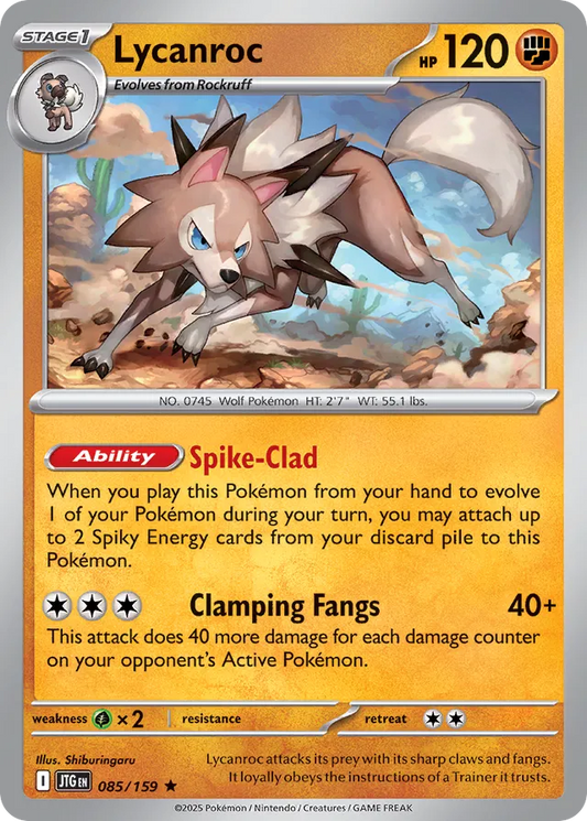 Lycanroc [Reverse Holo] #85