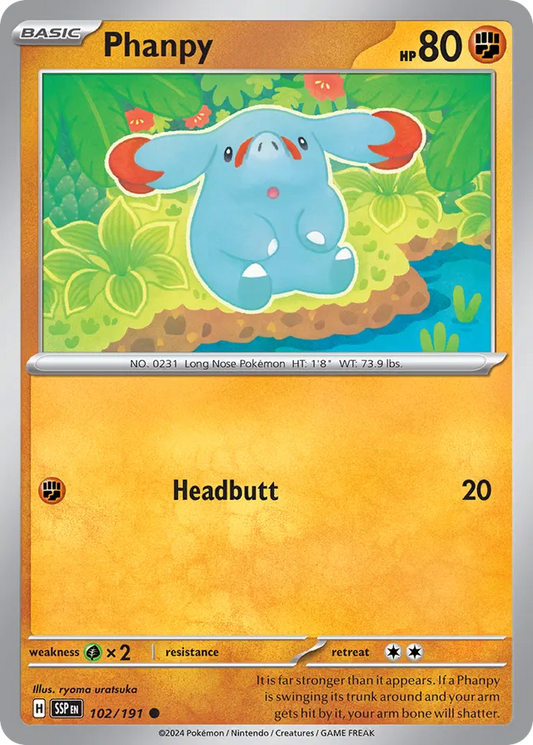 Phanpy [Reverse Holo] #102