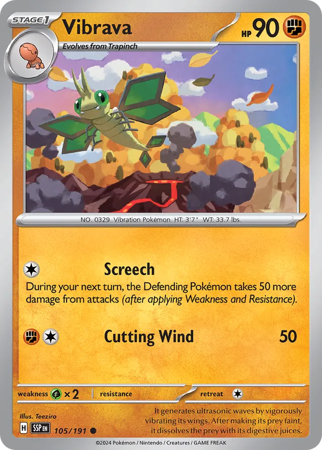 Vibrava [Reverse Holo] #105