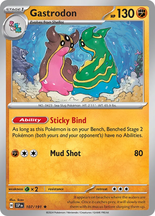 Gastrodon [Cosmos Holo] #107