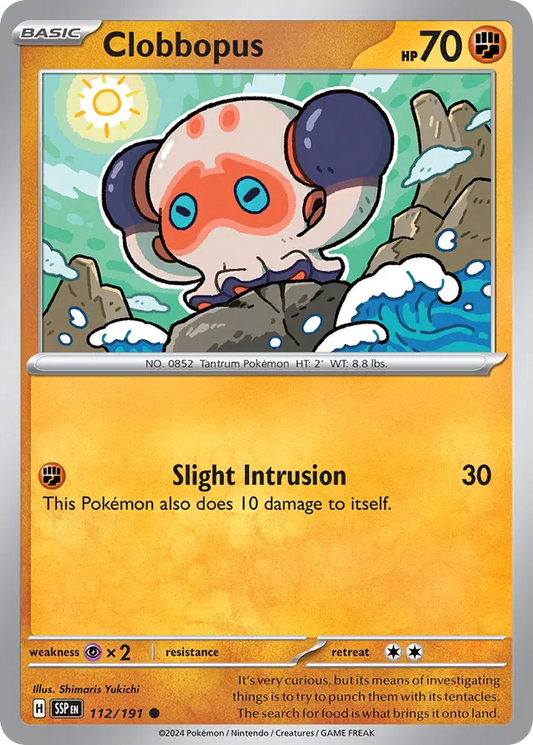 Clobbopus [Reverse Holo] #112