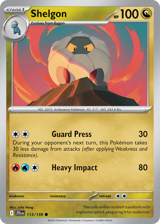 Shelgon [Reverse Holo] #113