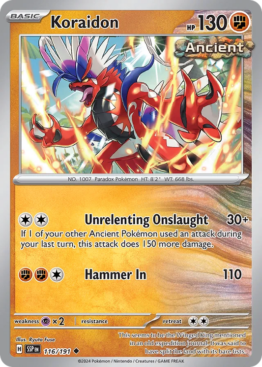 Koraidon [Reverse Holo] #116
