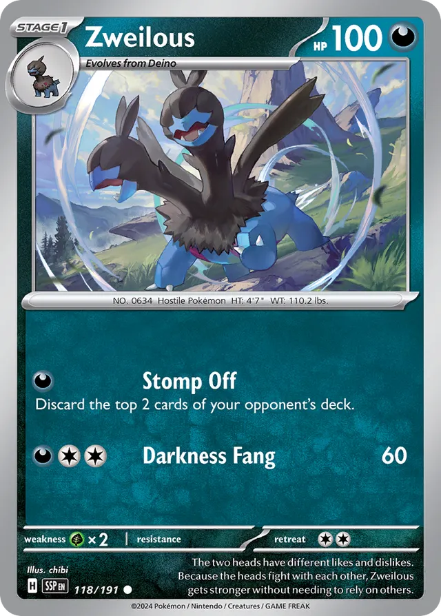 Zweilous [Reverse Holo] #118