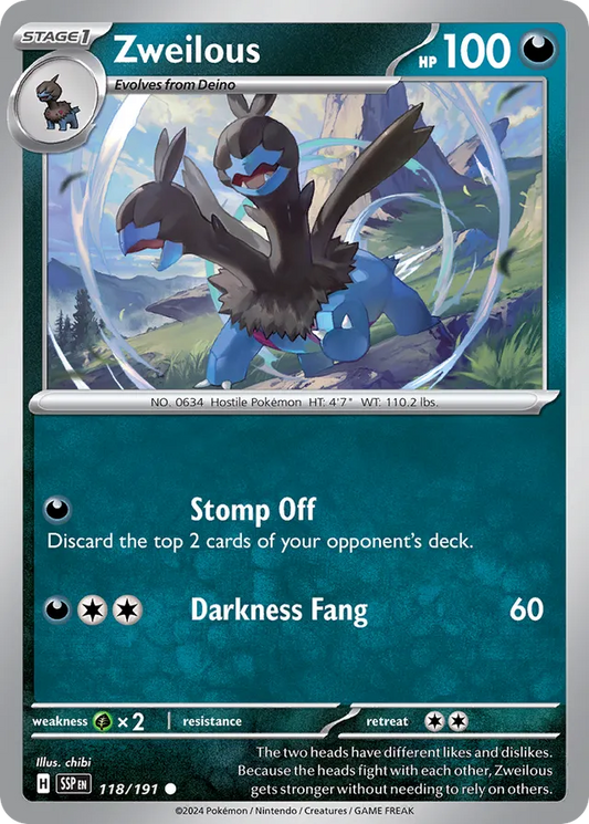 Zweilous [Reverse Holo] #118