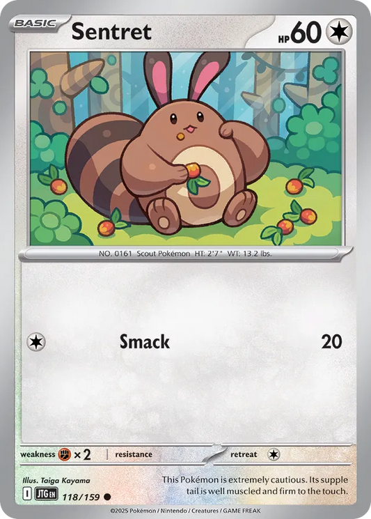 Sentret [Reverse Holo] #118