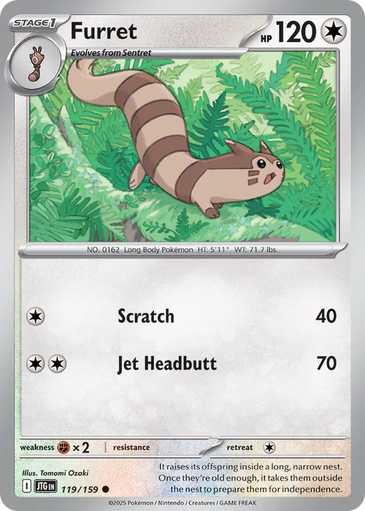 Furret [Reverse Holo] #119