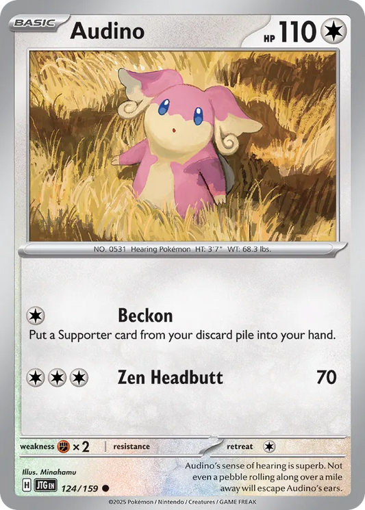 Audino [Reverse Holo] #124