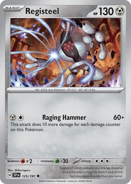 Registeel [Reverse Holo] #125