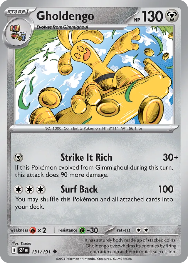 Gholdengo [Reverse Holo] #131