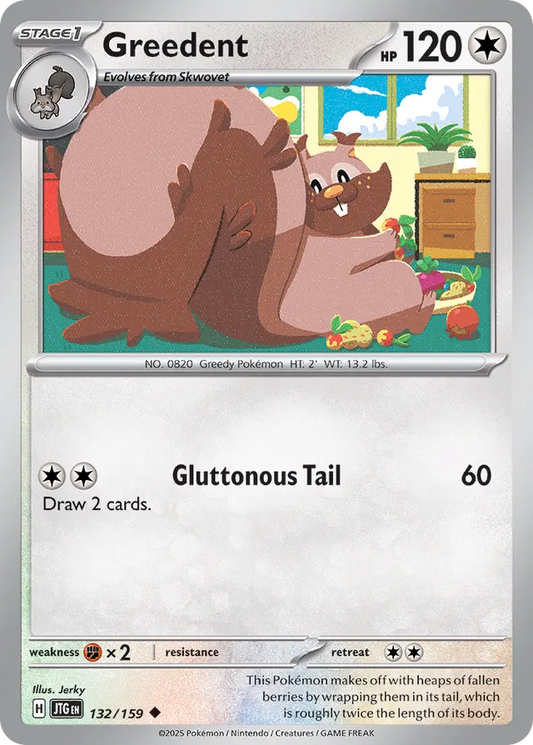 Greedent [Reverse Holo] #132