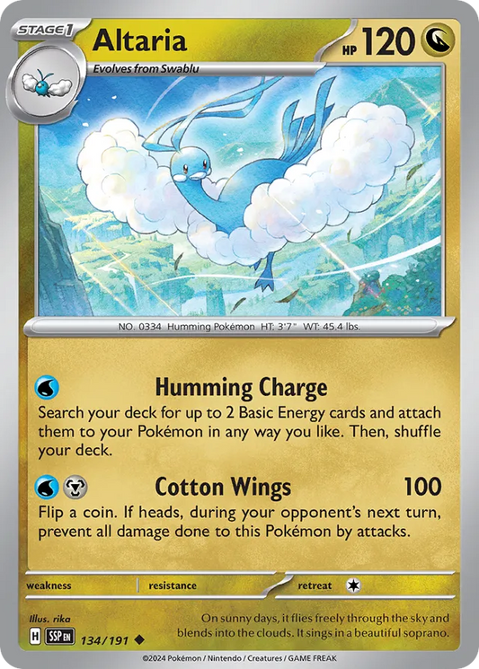 Altaria [Reverse Holo] #134