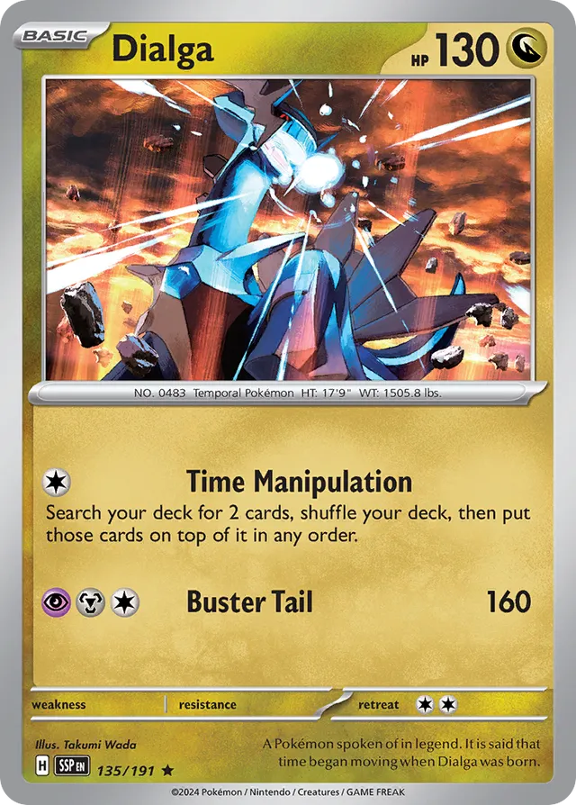 Dialga [Reverse Holo] #135