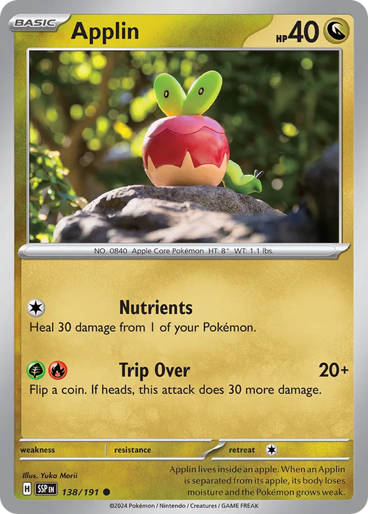 Applin [Reverse Holo] #138