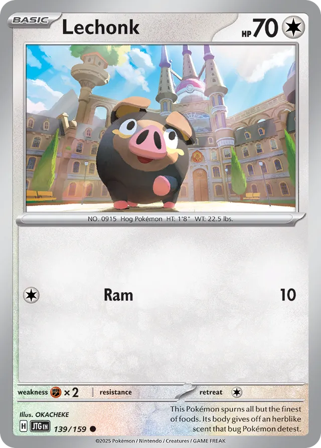 Lechonk [Reverse Holo] #139