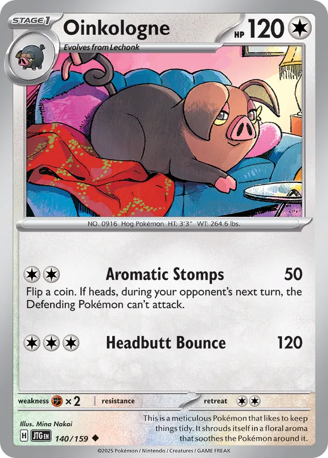 Oinkologne [Reverse Holo] #140
