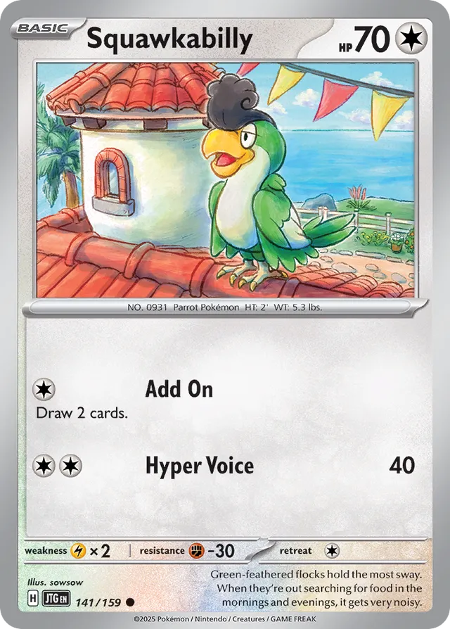 Squawkabilly [Reverse Holo] #141