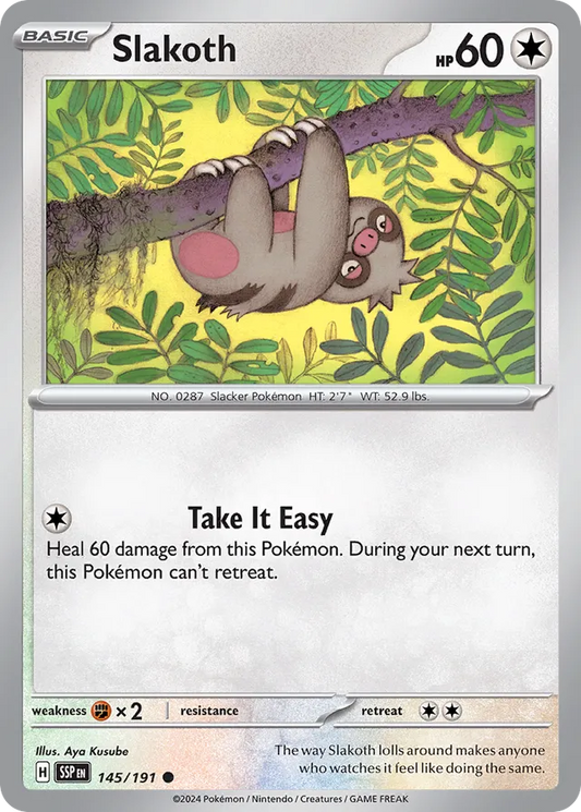 Slakoth [Reverse Holo] #145