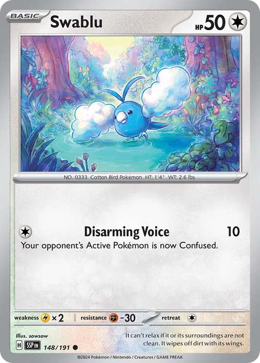 Swablu [Reverse Holo] #148